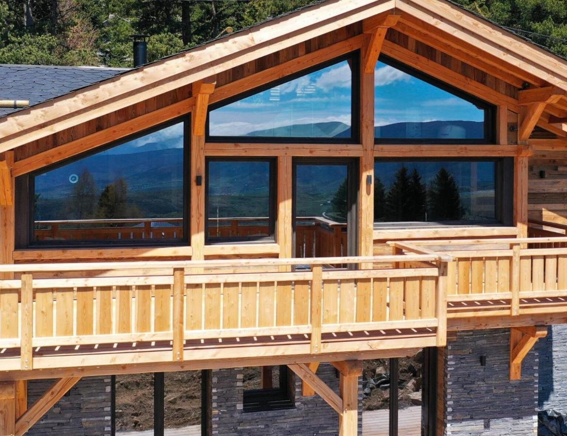 Chalet Aguila - Jacuzzi Et Sauna Panoramique - Construit En 2023 Bolquere Exterior foto