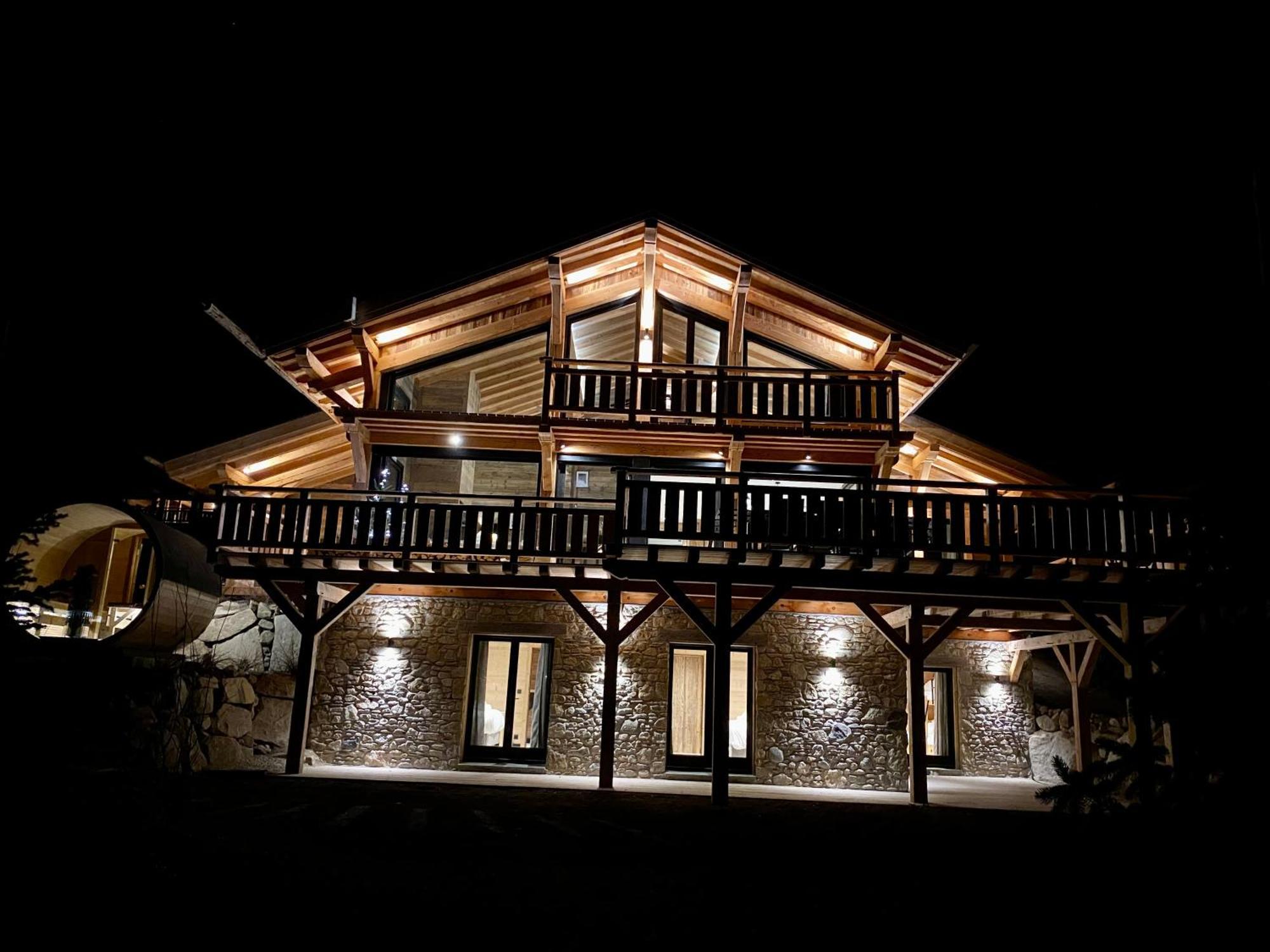 Chalet Aguila - Jacuzzi Et Sauna Panoramique - Construit En 2023 Bolquere Exterior foto