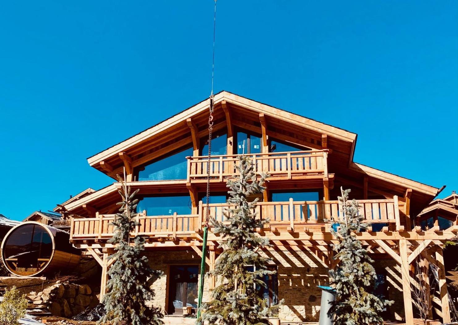 Chalet Aguila - Jacuzzi Et Sauna Panoramique - Construit En 2023 Bolquere Exterior foto