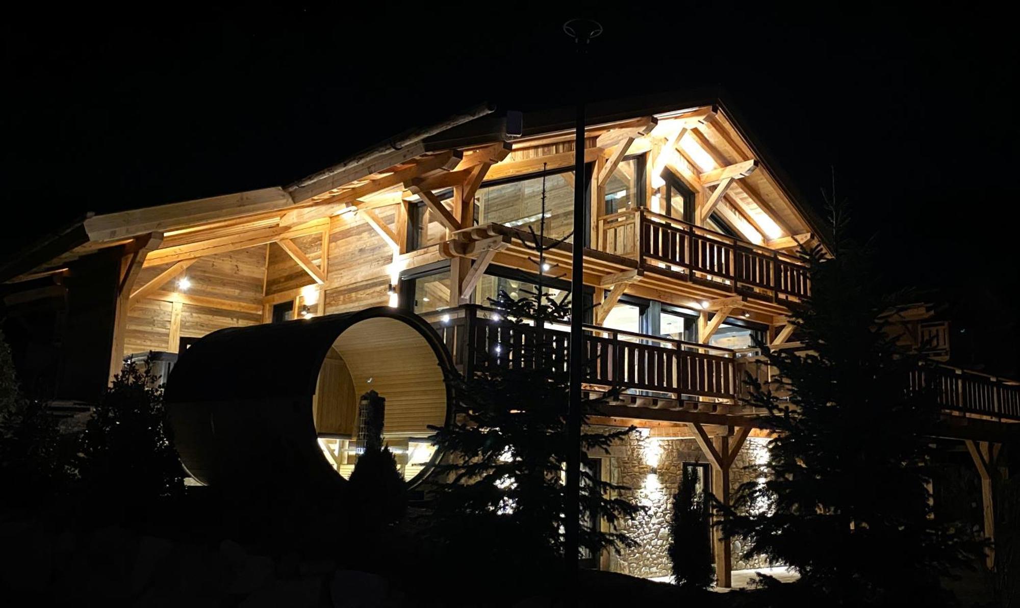 Chalet Aguila - Jacuzzi Et Sauna Panoramique - Construit En 2023 Bolquere Exterior foto