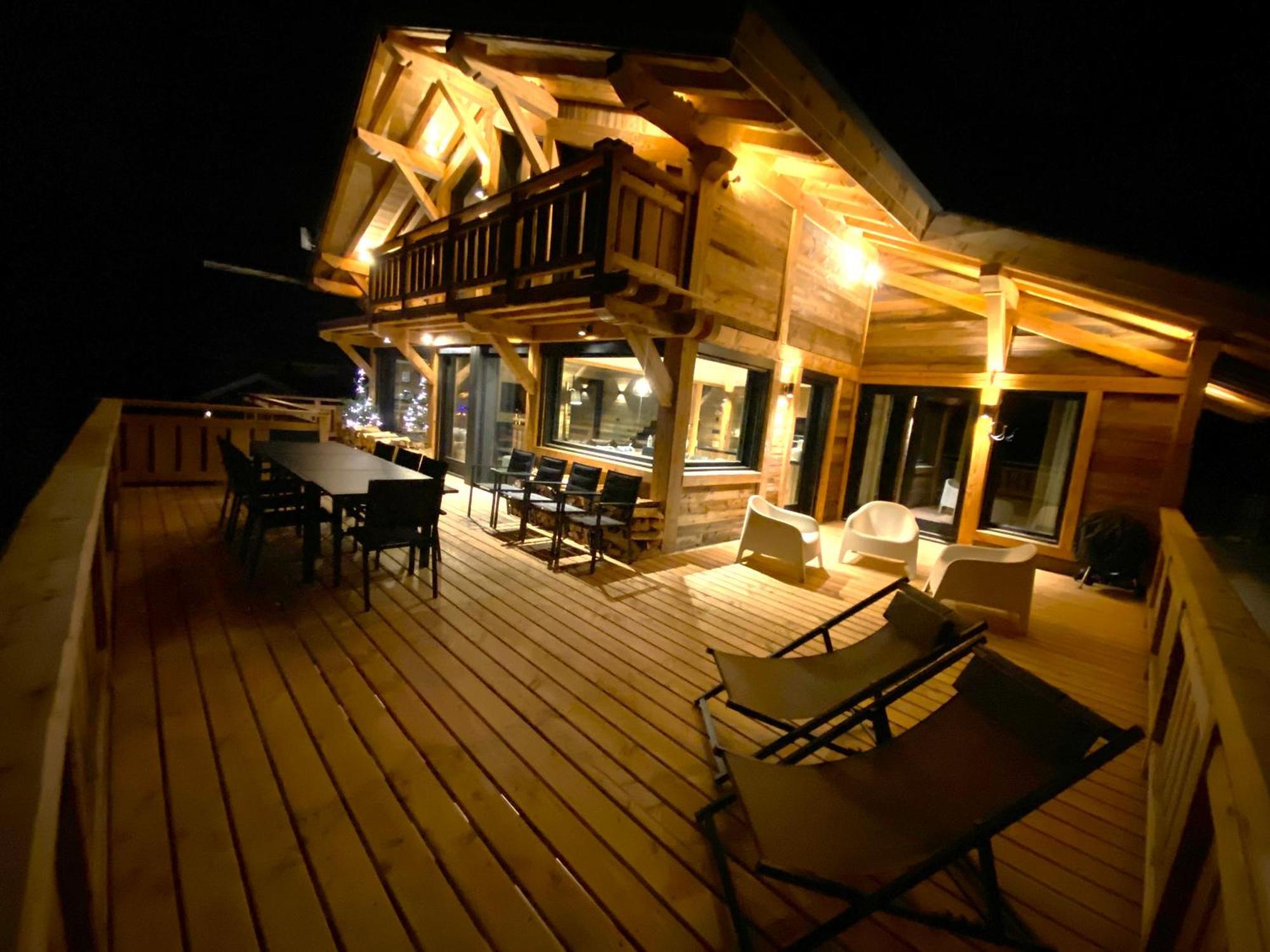 Chalet Aguila - Jacuzzi Et Sauna Panoramique - Construit En 2023 Bolquere Exterior foto