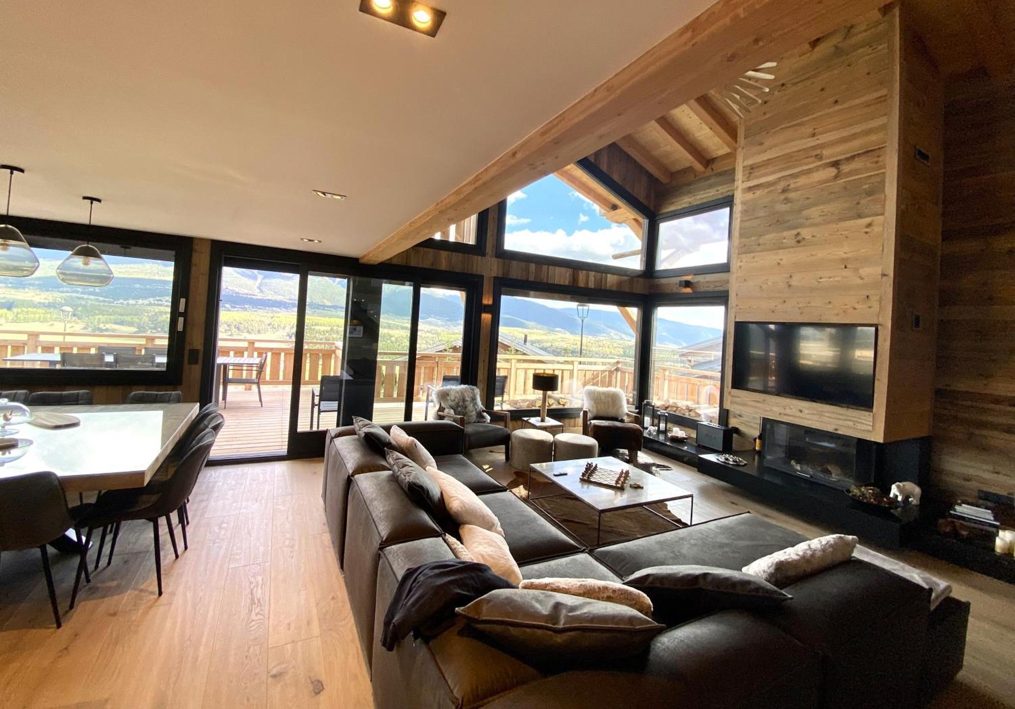 Chalet Aguila - Jacuzzi Et Sauna Panoramique - Construit En 2023 Bolquere Exterior foto