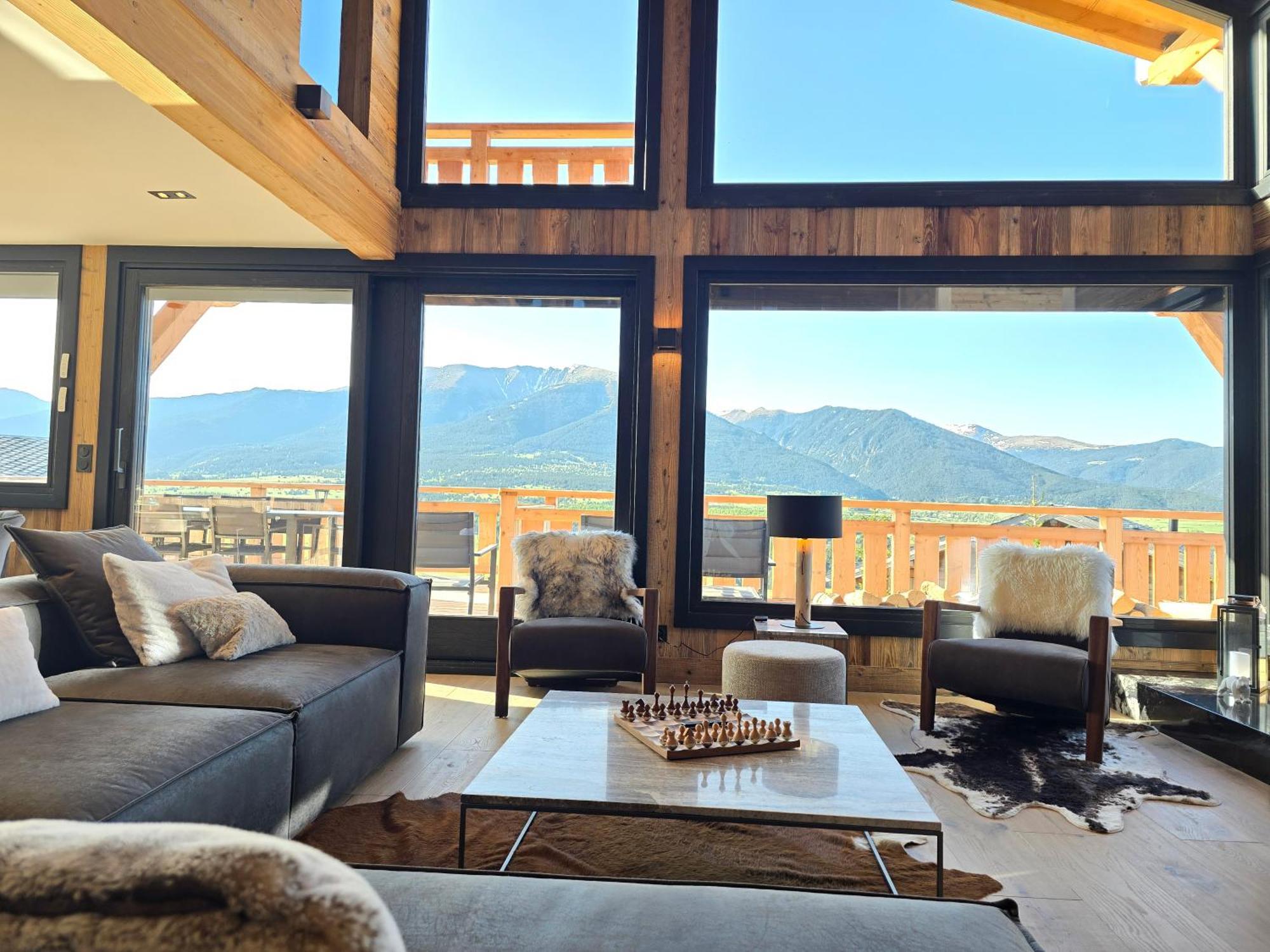 Chalet Aguila - Jacuzzi Et Sauna Panoramique - Construit En 2023 Bolquere Exterior foto