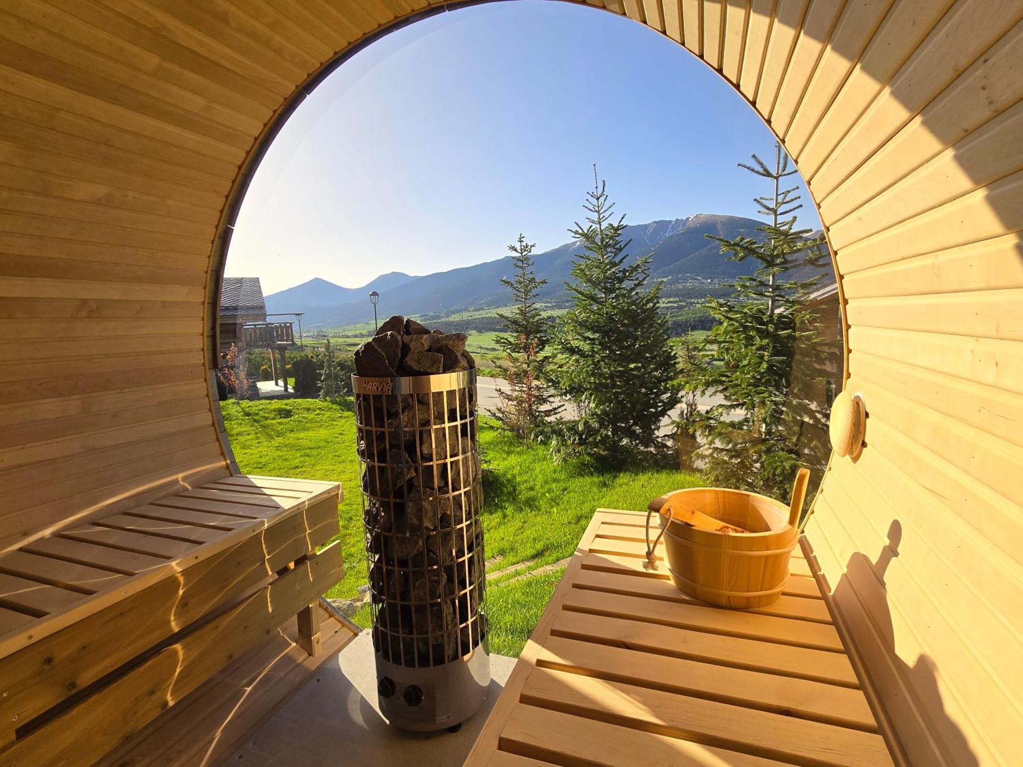 Chalet Aguila - Jacuzzi Et Sauna Panoramique - Construit En 2023 Bolquere Exterior foto
